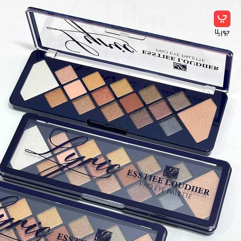 پالت سایه 16 رنگ استی لادر Esstiee Loudiier مدل Pro Eye Palette
